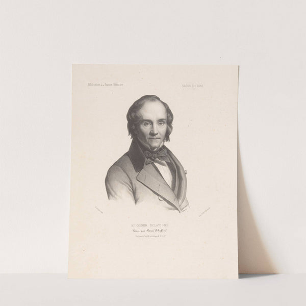 Mr. Casimir Delavigne (1841) by Marie-Alexandre Alophe