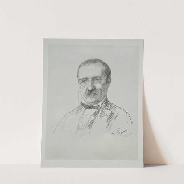 Mr. Champfleury (1875) by Alphonse Legros