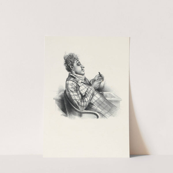 Mr.Cuinat.Chef de Bureau – 12000 Frs. d’appointements by Charles-Joseph Traviès de Villers