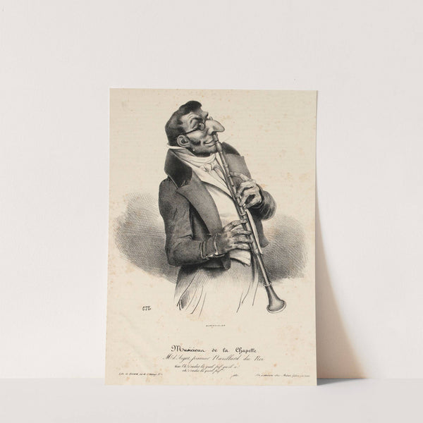 Mr. d’Argot, premier nazillard du Roi (1832) by Charles-Joseph Traviès de Villers