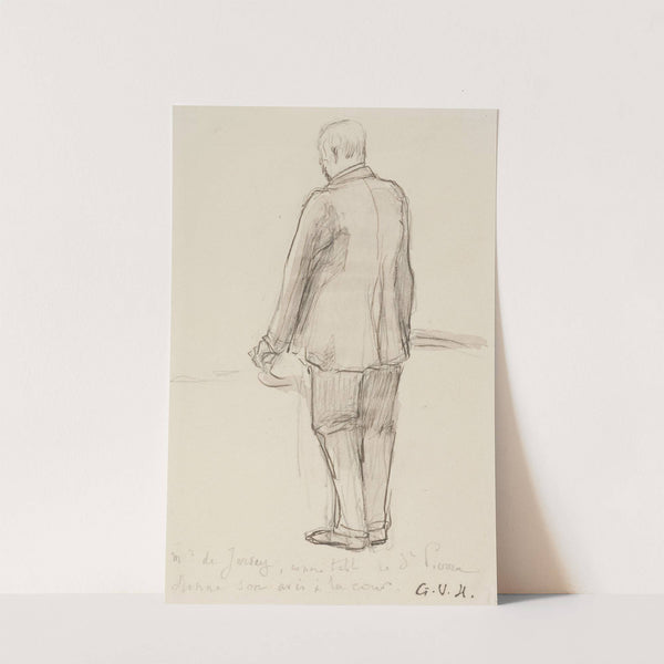 Mr de Jersey, connétable de St Pierre donne son avis à la cour by Georges Hugo