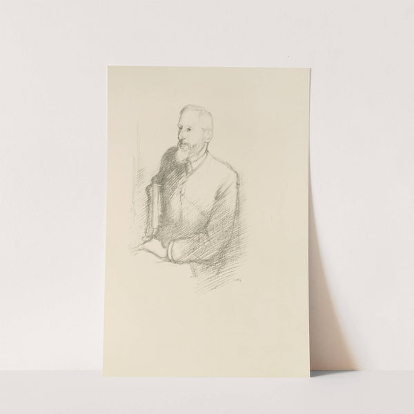 Mr. Grant Allen (1898) by William Rothenstein