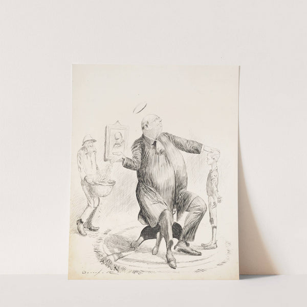 Mr. Hanna as he would like to be caricatured by Homer Davenport