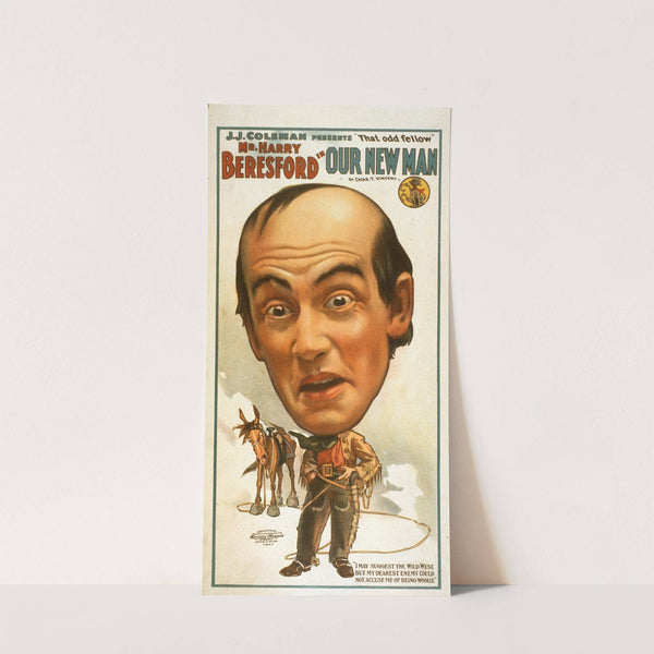 Mr. Harry Beresford in Our new man (1904) by U.S. Lithograph Co.