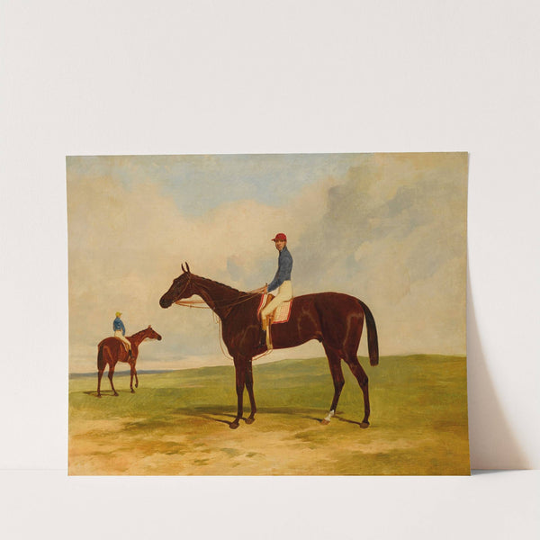 Mr. John Gully's Andover, Alfred Day up, winner of the 1854 Derby by Harry Hall