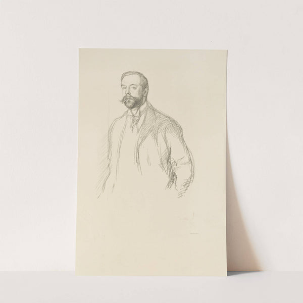 Mr. John Sargent, R.A. (1898) by William Rothenstein