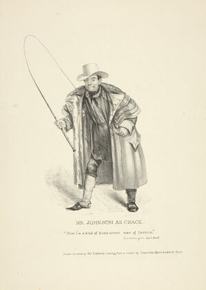 Mr. Johnson as Crack. (1835)