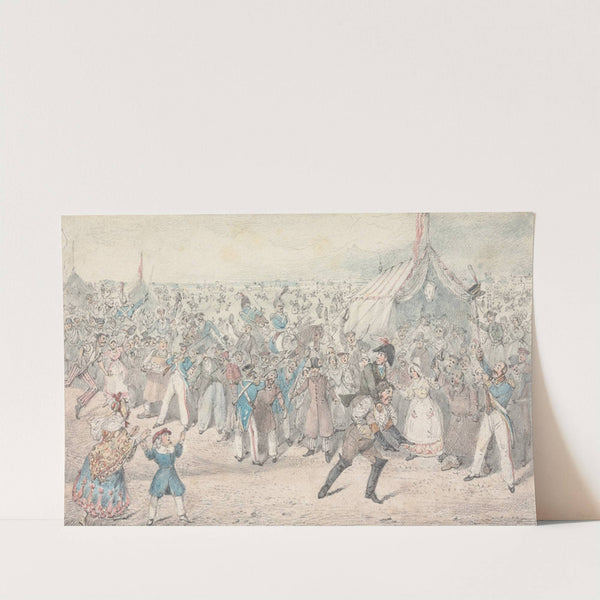 Mr. Jorrocks Beats the Baron for Speed by Henry Thomas Alken