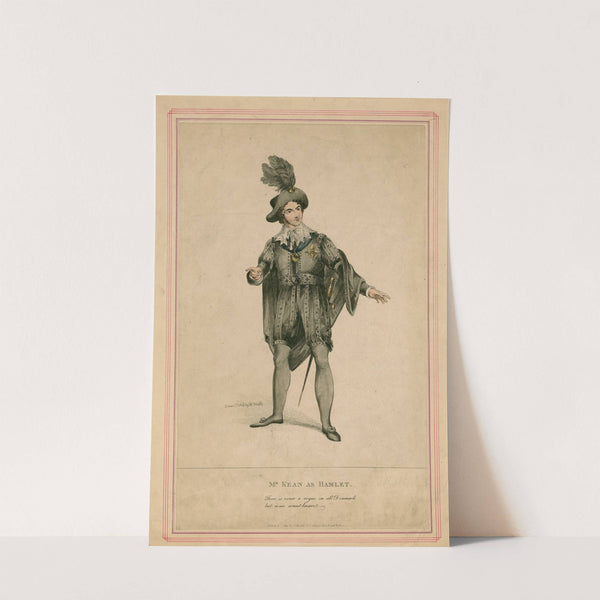 Mr. Kean as Hamlet by William Heath