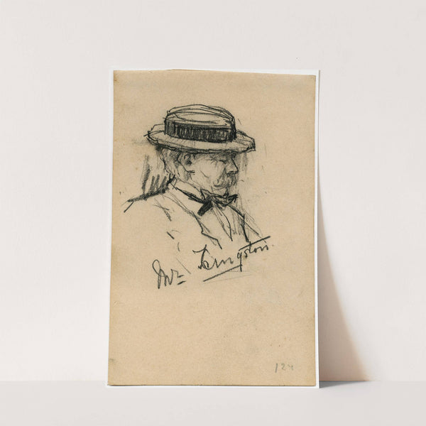 Mr. Kingston, buste by Theo van Hoytema