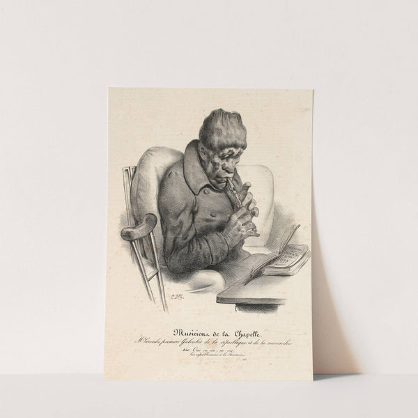 Mr. Lameche, premier Galoubet de la république et de la monarchie (1832) by Charles-Joseph Traviès de Villers