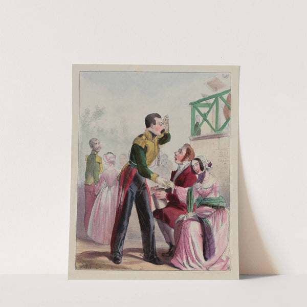 Mr. le mari, sans vouloir vous commander. Voulez-vous (1840) by Charles Vernier