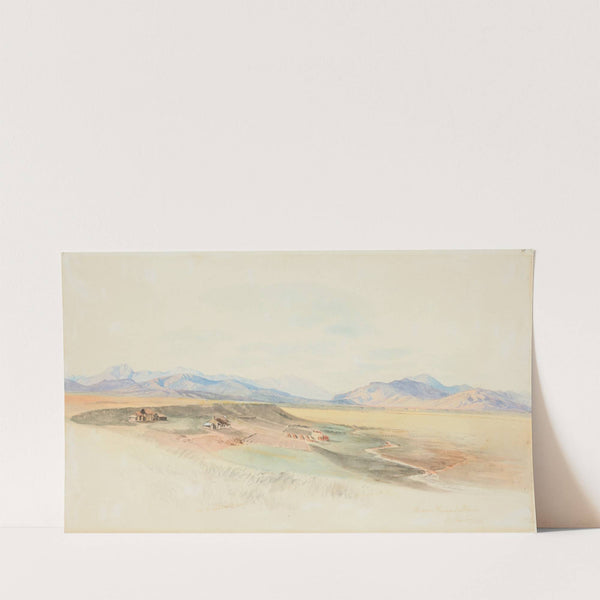 Mr MacKellar’s Station, the Waimea Plains, Southland (1866) by Nicholas Chevalier