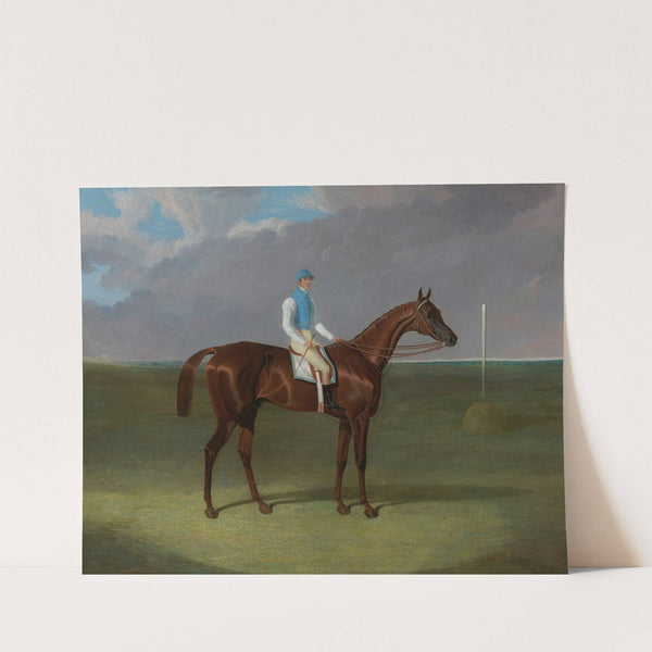 Mr. Ridsdale And Mr. Gully's St. Giles With William Scott Up by John Frederick Herring Snr.