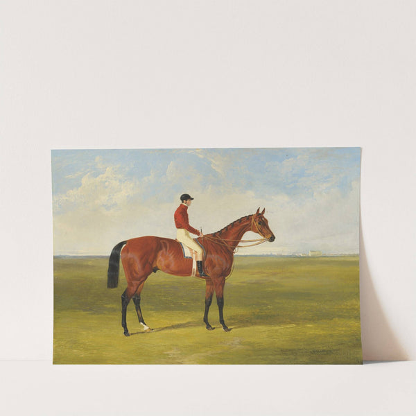 Mr S. Wrather's 'Nutwith' with J. Marson up, winner of the St Leger by John Frederick Herring Snr.