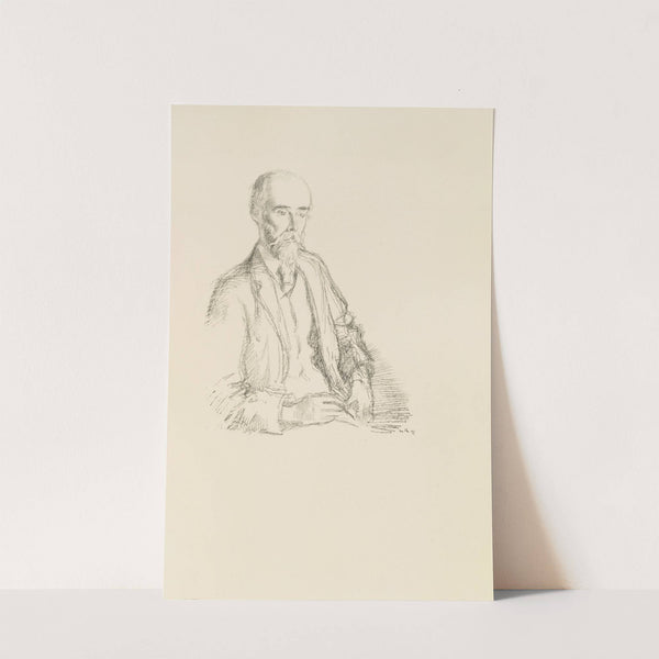 Mr. Sidney Colvin (1898) by William Rothenstein