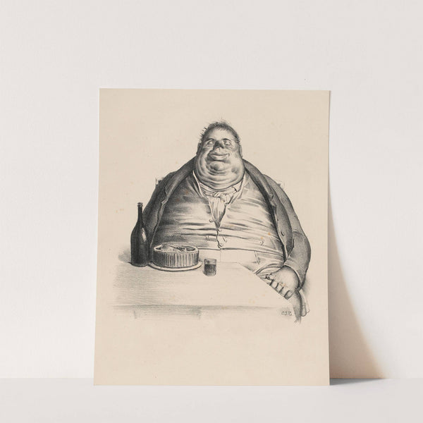 Mr Truffaldin,Ex-Fournisseur de Vivres by Charles-Joseph Traviès de Villers