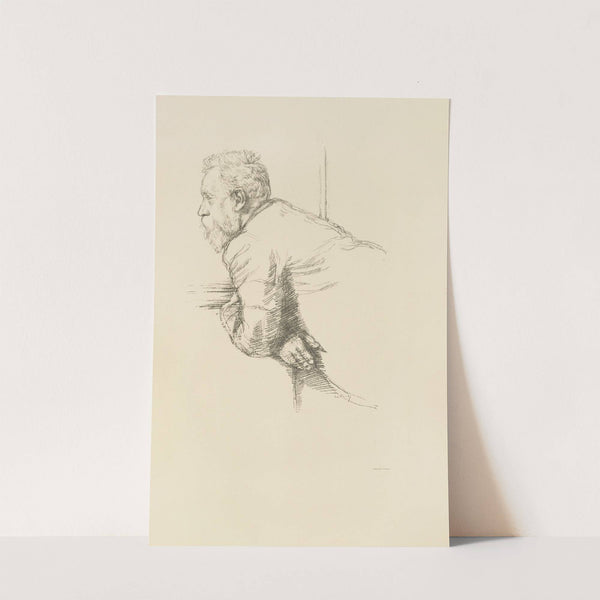 Mr. W. E. Henley (1898) by William Rothenstein