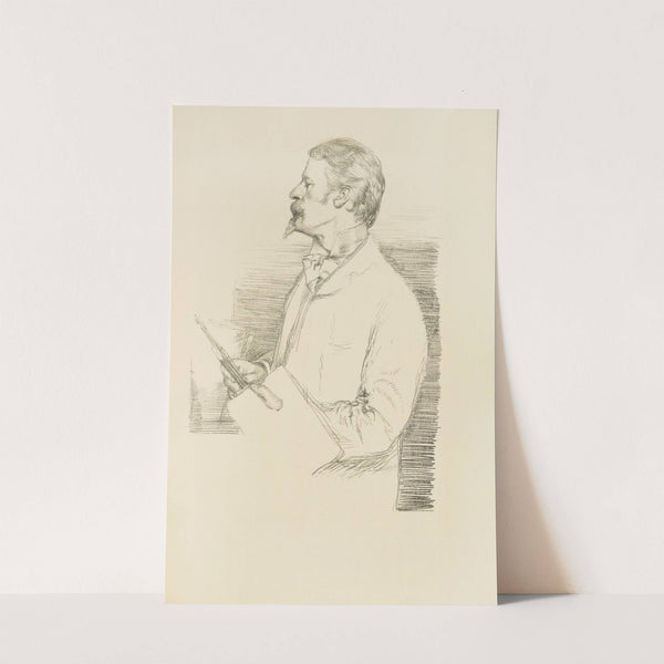 Mr. Walter Crane (1898) by William Rothenstein