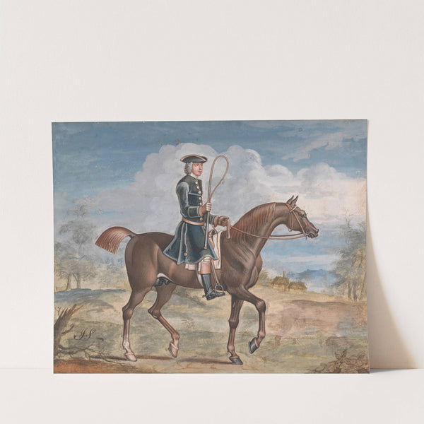 Mr. Woodward, Mounted by James Seymour