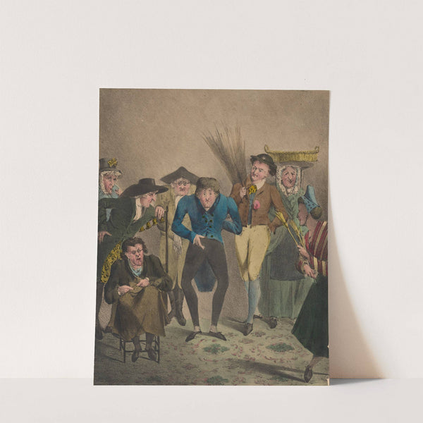 Mr. Yates in the characters of his entertainment called ‘Reminiscences’ (19th century)