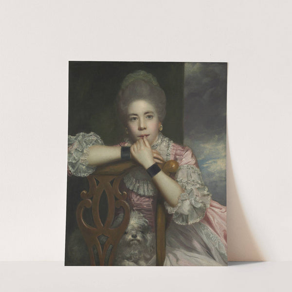 Mrs. Abington as Miss Prue in 'Love for Love' by William Congreve by Sir Joshua Reynolds