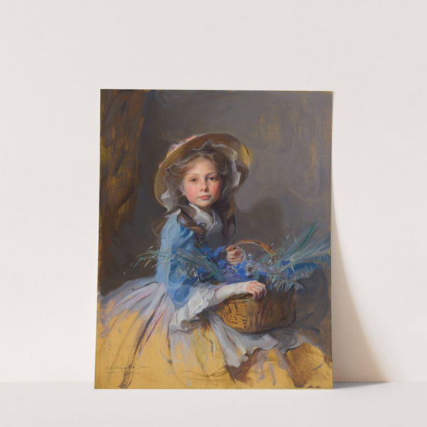 Mrs Adrian van Montagu, née Anne Mabel Olivia Trouton by Philip Alexius de László