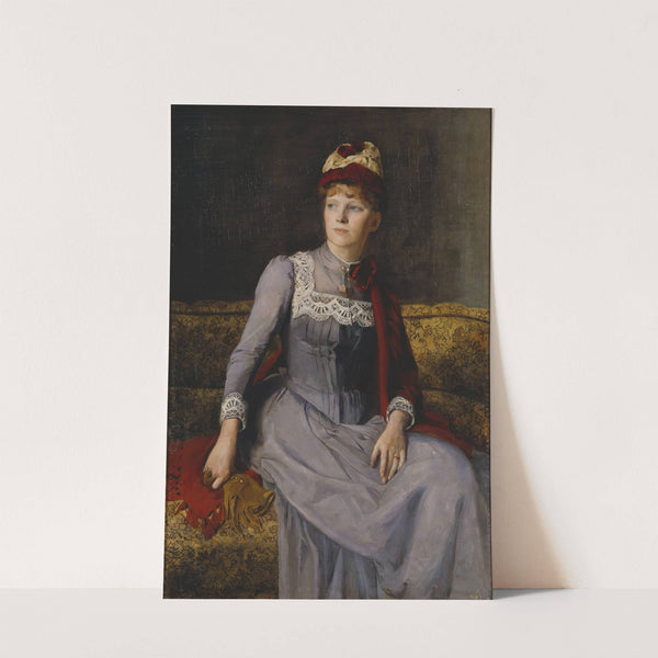 Mrs Anna Flensburg (1887) by Mina Carlson-Bredberg