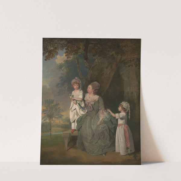 Mrs. Barclay And Her Children by Francis Wheatley