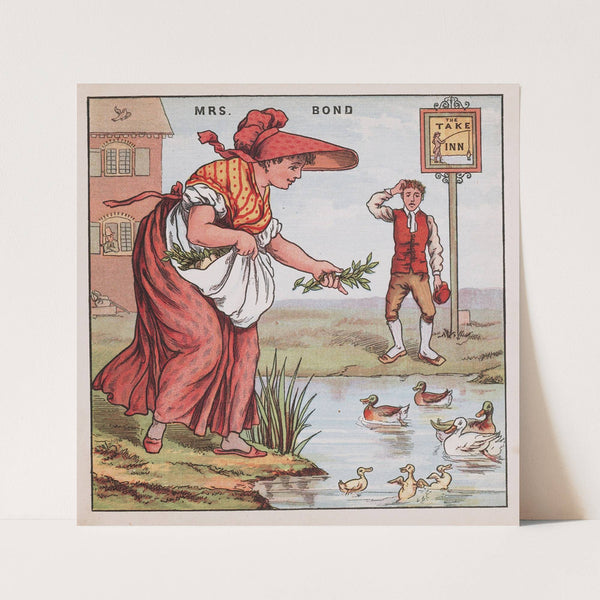 Mrs Bond (1877) by Walter Crane