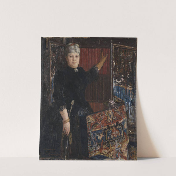 Mrs Caroline Schloss (1885) by Ernst Josephson