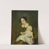 Mrs. Carp and her young Son (1830 - 1850) by Louis Moritz