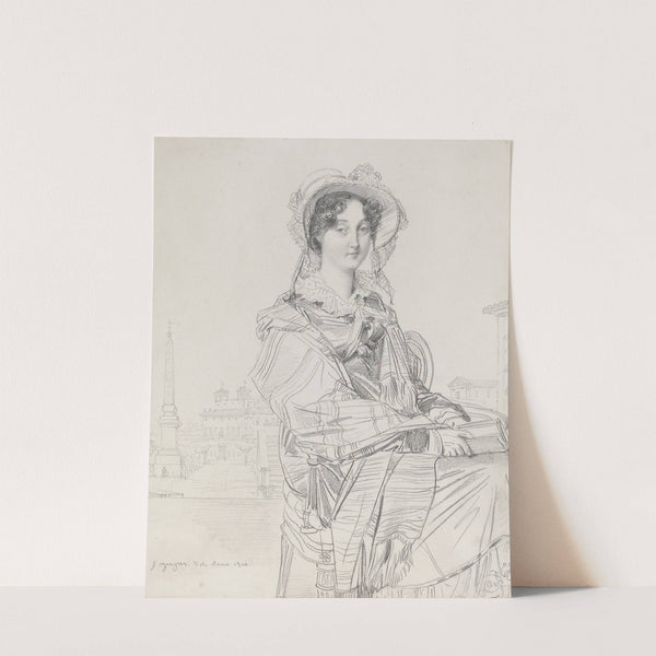 Mrs. Charles Badham by Jean Auguste Dominique Ingres