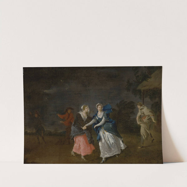 Mrs. Cibber as Cordelia by Pieter van Bleeck