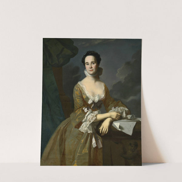 Mrs. Daniel Hubbard (Mary Greene) by John Singleton Copley