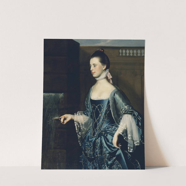 Mrs. Daniel Sargent (Mary Turner) by John Singleton Copley