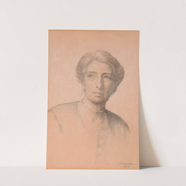 Mrs Edith Best (née Oldham), (1865-1950), Musician by Sarah Cecilia Harrison