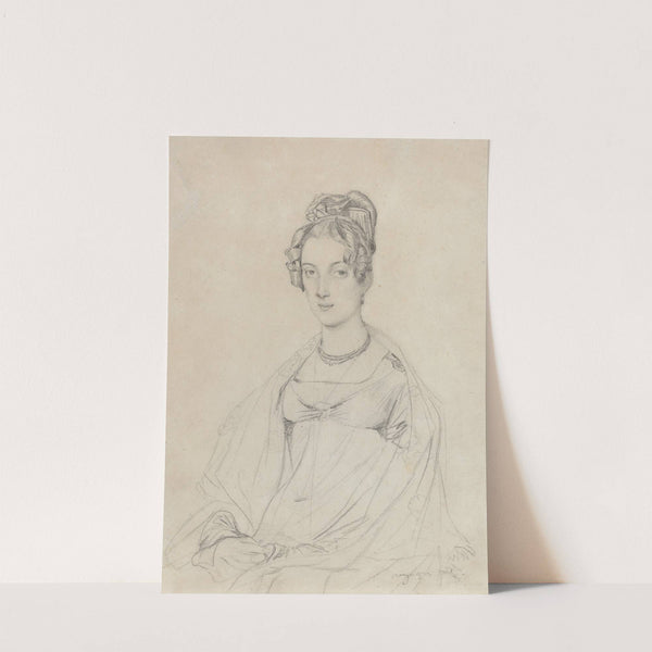 Mrs. Edward Dodwell by Jean Auguste Dominique Ingres