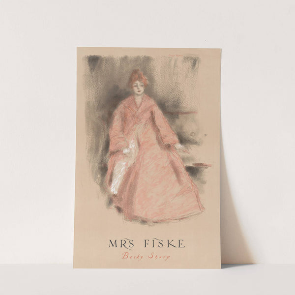 Mrs. Fiske, Becky Sharp (1899) by Ernest Haskell
