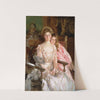 Mrs. Fiske Warren (Gretchen Osgood) And Her Daughter Rachel by John Singer Sargent