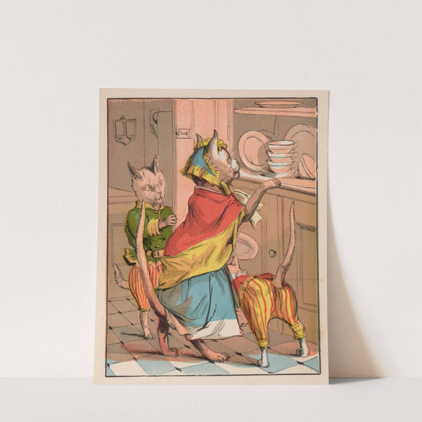 Mrs G. determines to borrow her mistress' dishes by McLoughlin Bros