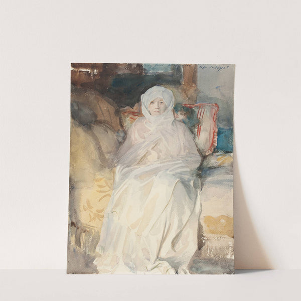 Mrs. Gardner in White by John Singer Sargent