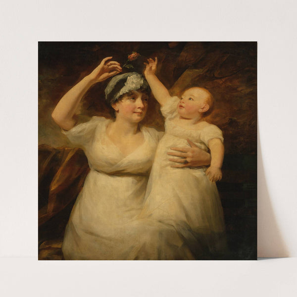 Mrs. Graham Young and child (circa 1810) by Sir Henry Raeburn