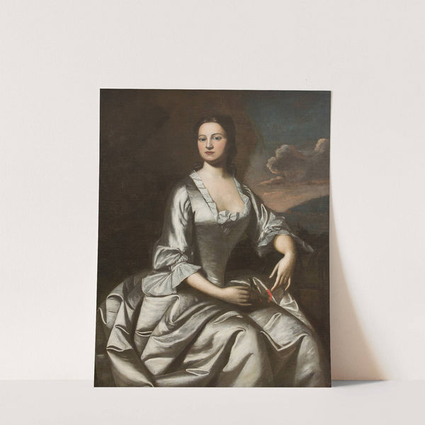 Mrs. John Banister (1748) by Robert Feke