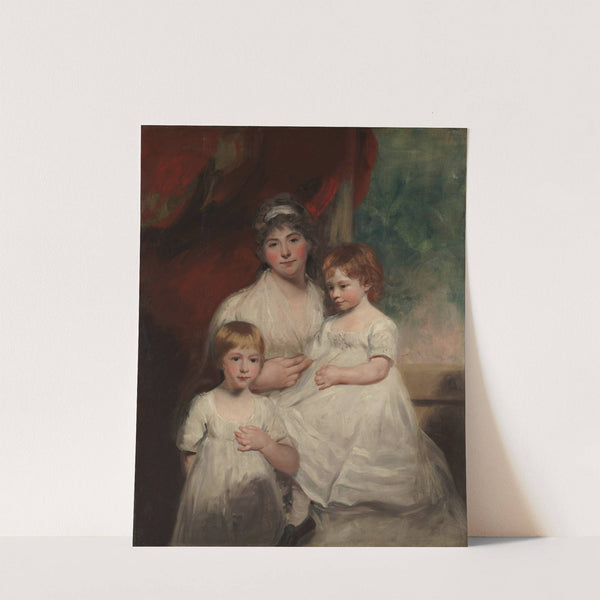 Mrs. John Garden (Ann Garden, 1769–1842) and Her Children, John (1796–1854) and Ann Margaret (born 1793) by John Hoppner