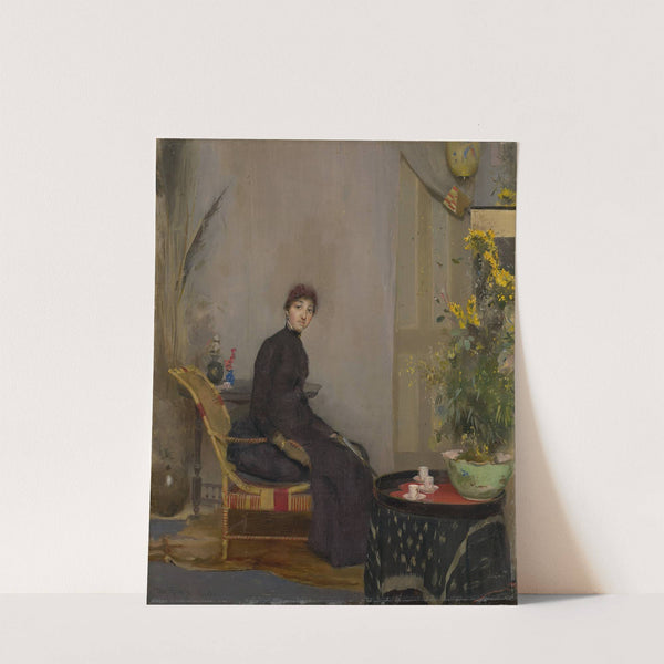 Mrs L. A. Abrahams by Tom Roberts