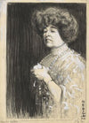 Mrs. Leslie Carter in Two women (1910)