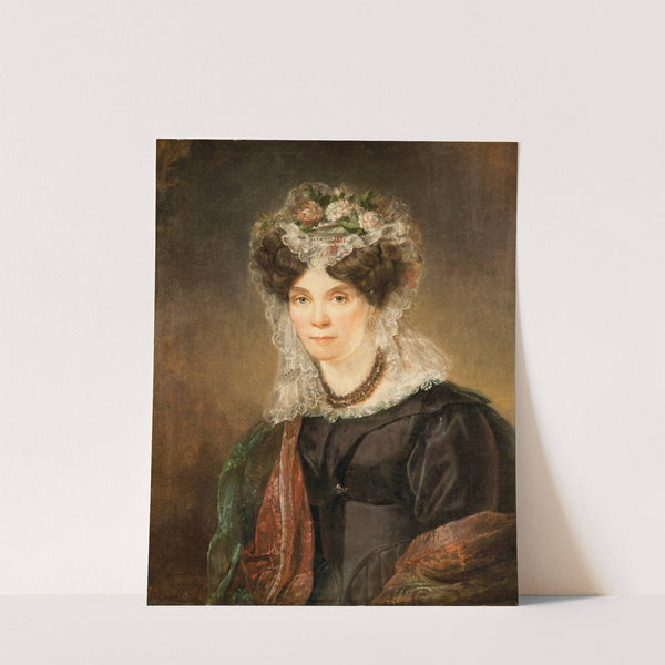 Mrs M. E. Lundgren by Gustaf Wilhelm Finnberg