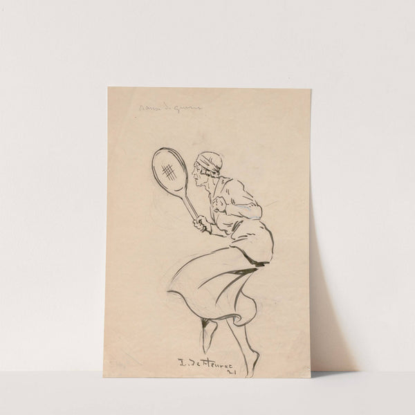 Mrs Mallory danse de guerre (1921) by Louis de Fleurac