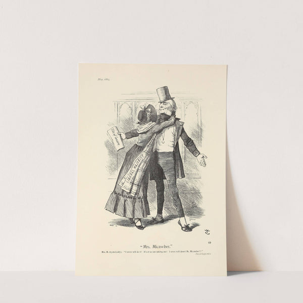 'Mrs. Micawber' by Sir John Tenniel